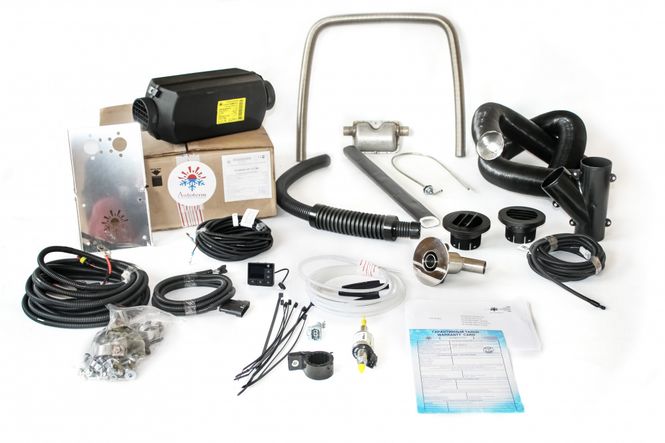 Hovedbilde 4 KW Autoterm Air båtpakke 12 Volt