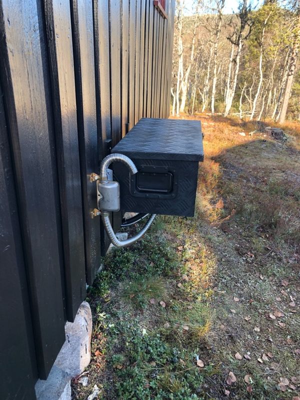 Servitek hyttevarm 4 KW ferdigbygget kasse