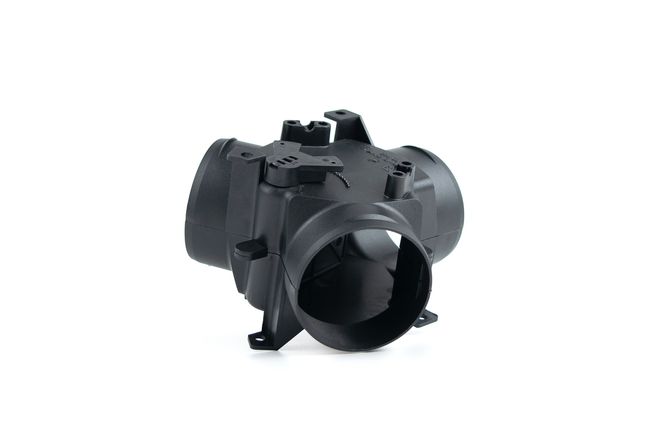 Hovedbilde Y-stykke med vendbart spjeld 60 mm