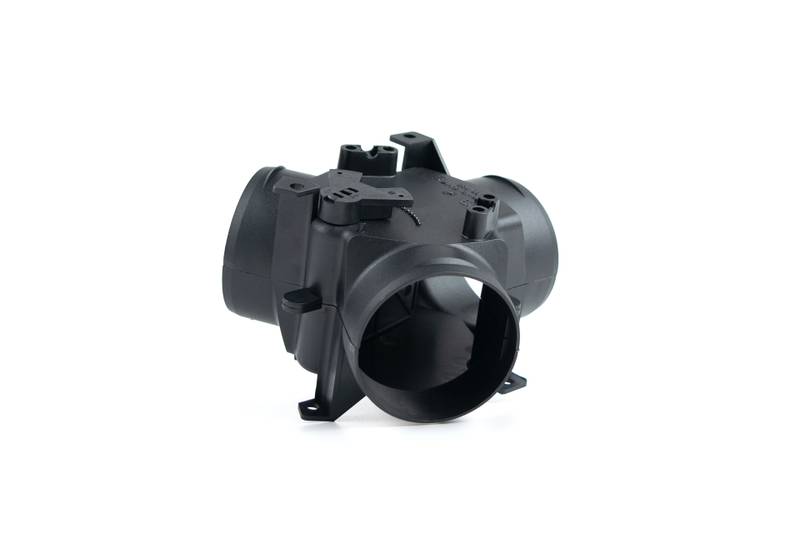 Y-stykke med vendbart spjeld 60 mm