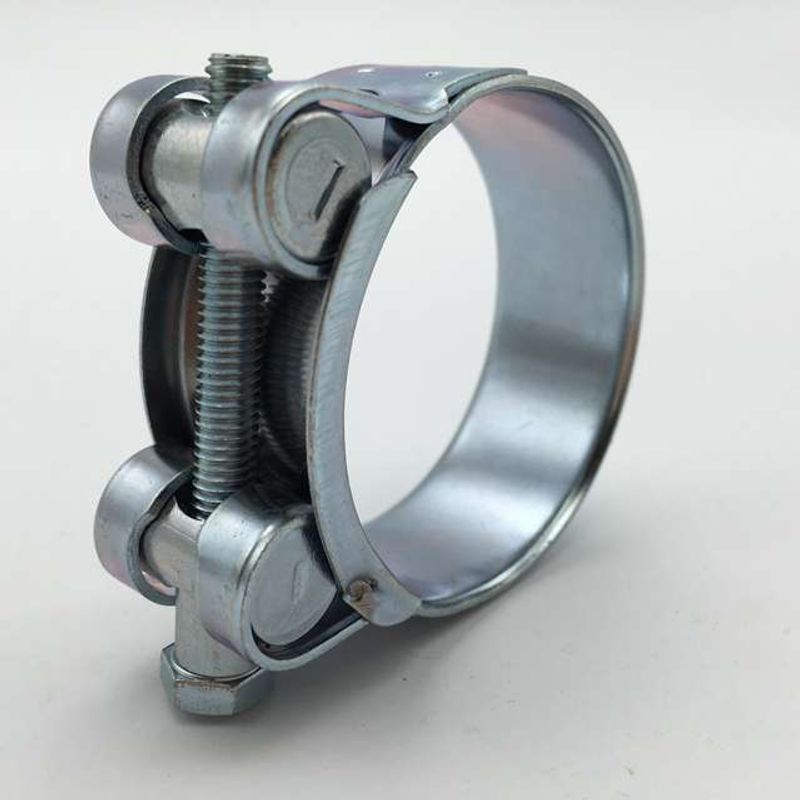 Rustfri eksosklemme 38 mm eksos