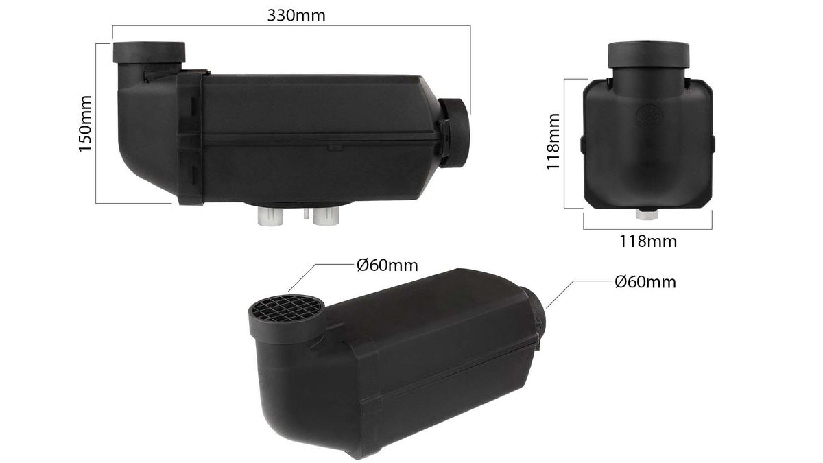  Autoterm Air 2 KW-12 Volt Tight Space